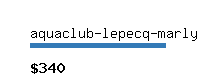 aquaclub-lepecq-marly.com Website value calculator