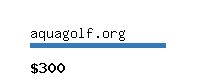 aquagolf.org Website value calculator