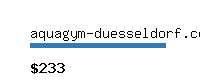 aquagym-duesseldorf.com Website value calculator