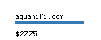 aquahifi.com Website value calculator