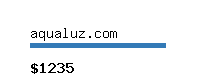 aqualuz.com Website value calculator