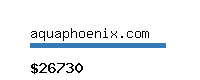 aquaphoenix.com Website value calculator