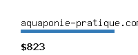 aquaponie-pratique.com Website value calculator