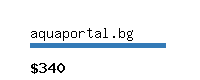 aquaportal.bg Website value calculator