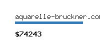 aquarelle-bruckner.com Website value calculator