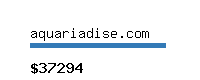 aquariadise.com Website value calculator