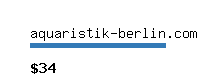 aquaristik-berlin.com Website value calculator