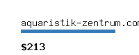 aquaristik-zentrum.com Website value calculator