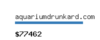 aquariumdrunkard.com Website value calculator