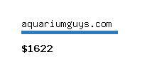 aquariumguys.com Website value calculator