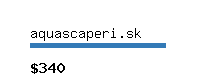 aquascaperi.sk Website value calculator