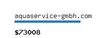aquaservice-gmbh.com Website value calculator