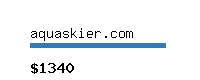 aquaskier.com Website value calculator