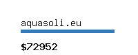 aquasoli.eu Website value calculator