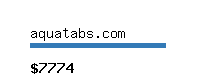 aquatabs.com Website value calculator