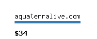 aquaterralive.com Website value calculator