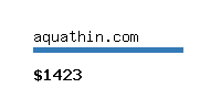 aquathin.com Website value calculator