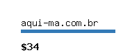 aqui-ma.com.br Website value calculator