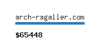 arch-ragaller.com Website value calculator