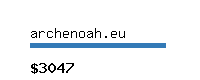 archenoah.eu Website value calculator