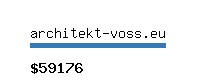 architekt-voss.eu Website value calculator