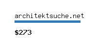 architektsuche.net Website value calculator