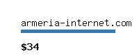 armeria-internet.com Website value calculator