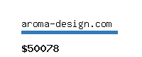 aroma-design.com Website value calculator