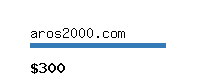 aros2000.com Website value calculator