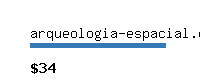 arqueologia-espacial.com Website value calculator