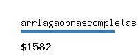 arriagaobrascompletas.com Website value calculator