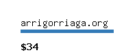 arrigorriaga.org Website value calculator