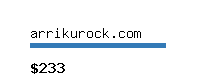 arrikurock.com Website value calculator