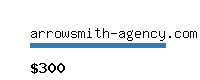 arrowsmith-agency.com Website value calculator
