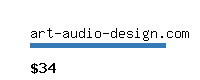 art-audio-design.com Website value calculator