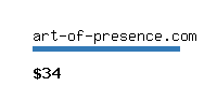 art-of-presence.com Website value calculator