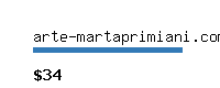 arte-martaprimiani.com Website value calculator