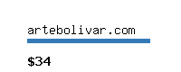 artebolivar.com Website value calculator