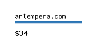 artempera.com Website value calculator