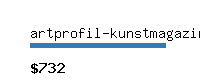 artprofil-kunstmagazin.com Website value calculator