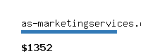 as-marketingservices.com Website value calculator