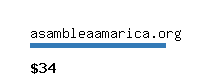 asambleaamarica.org Website value calculator