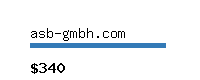 asb-gmbh.com Website value calculator