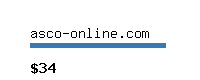 asco-online.com Website value calculator