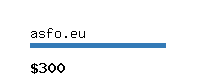 asfo.eu Website value calculator