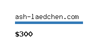 ash-laedchen.com Website value calculator