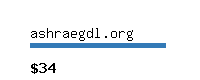 ashraegdl.org Website value calculator