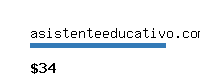 asistenteeducativo.com Website value calculator