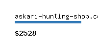 askari-hunting-shop.com Website value calculator