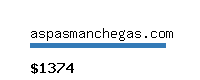 aspasmanchegas.com Website value calculator